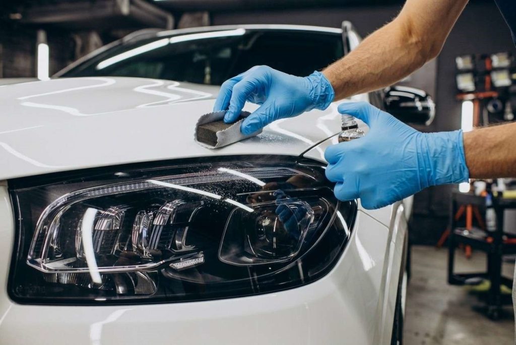 Ceramic coating at CarBros Dubai